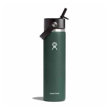 【線上體育】24 oz HYDRO FLASK  寬口吸管真空保溫鋼瓶 HFW24BFS332