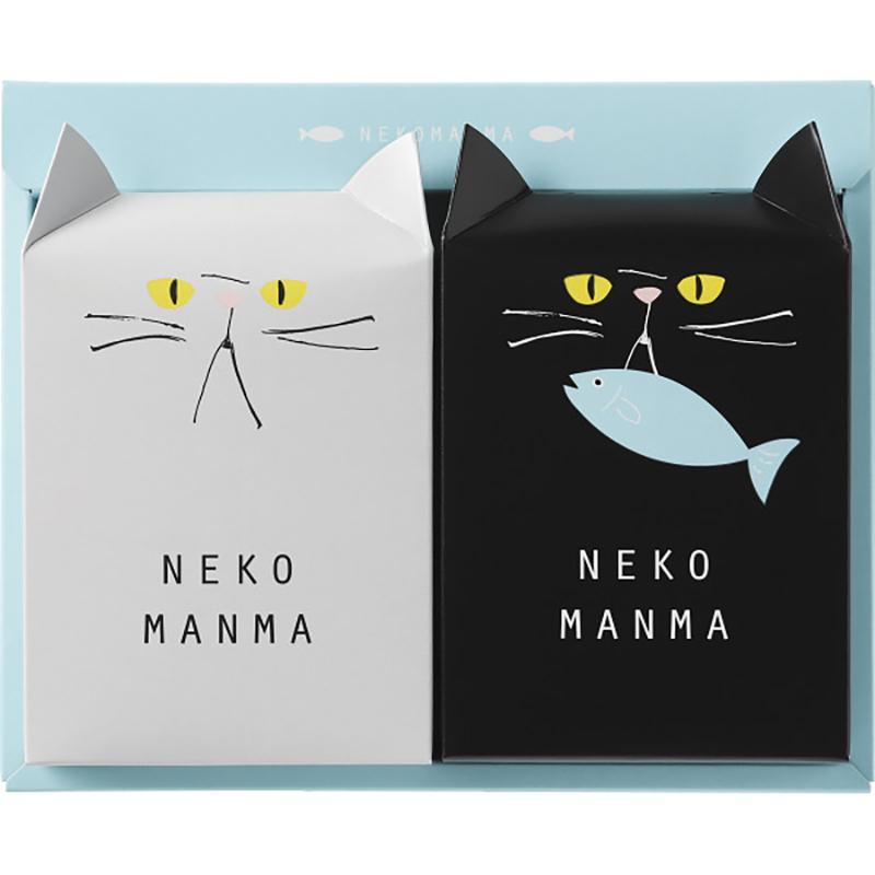 クリスマス プレゼント ギフト かつお節 削り節 ラッピング 袋 カード NEKOMANMA(かつお)