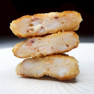 【一夫水產】手工花枝蝦排(200g/4片/包)-廠商直送