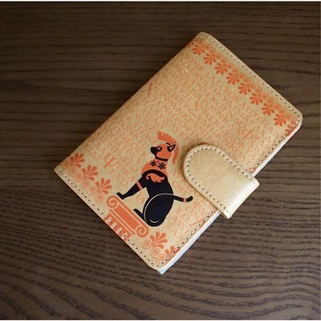 ANCIENT 希臘圖案 紙感 證件套 護照套