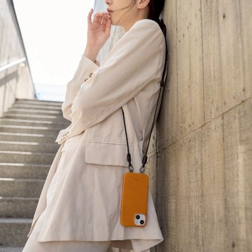 台灣  Alto 手機掛繩擴充夾片 +  4mm 減壓尼龍掛繩 - 礫石灰