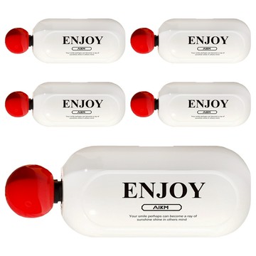 AIKM 二合一水洗黏毛刮毛器 白色 5個 12.6 x 5.6cm