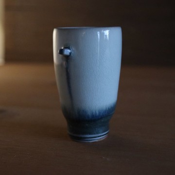 刻度・殘垣 柴燒茶酒杯 56ml _y24