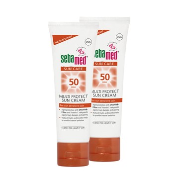 Sebamed SPF50防曬保濕霜75ml  2入組