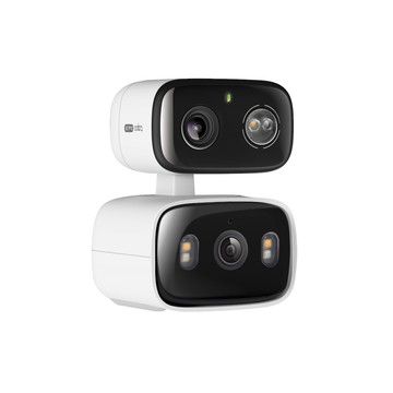 TP-Link 【512G記憶卡組】Tapo C246D 2K 雙鏡頭 300萬畫素 AI偵測 360° 無線網路 Wi-Fi 監視器 IPCAM攝影機