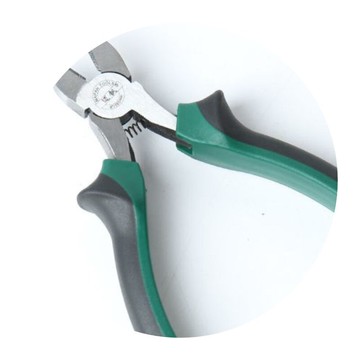 。斜嘴鉗 6寸8寸斜口鉗子偏心省力斜咀鉗 電工剝線鉗子套裝五金工