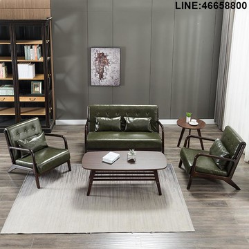 免運 開立發票 洽談桌椅組合 沙發組合 等候區沙發 沙發椅 商用桌椅 商用沙發 北歐實木懶人小沙發臥室沙發椅子簡約陽臺休閑小戶型現代沙發桌椅