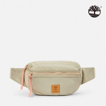 Timberland官方旗艦 中性象牙白休閒側背小包|A66WFY94
