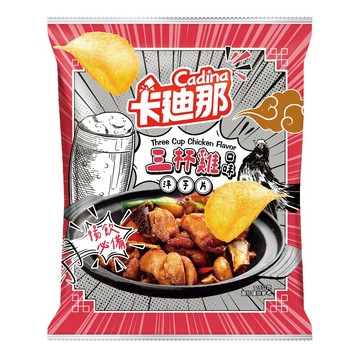 [家速配]卡迪那洋芋片三杯雞口味115G