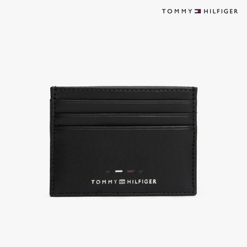 【Tommy Hilfiger】奢感票卡夾_黑色