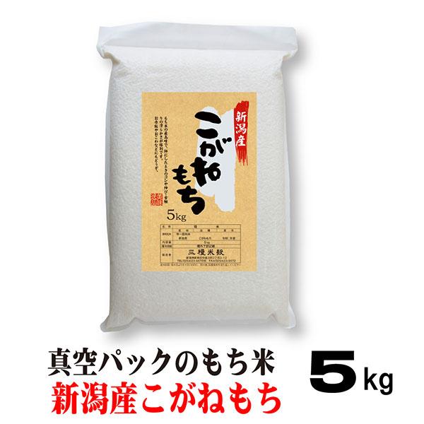 米 令和5年産 もち米 こがねもち 令和5年産 5ｋｇ 新潟県産