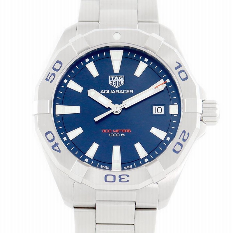 ほぼ新品 電池交換済 TAG Heuer タグホイヤー アクアレーサー