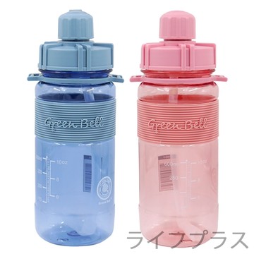 彈跳吸管太空壺(附背帶)-600ml×4入