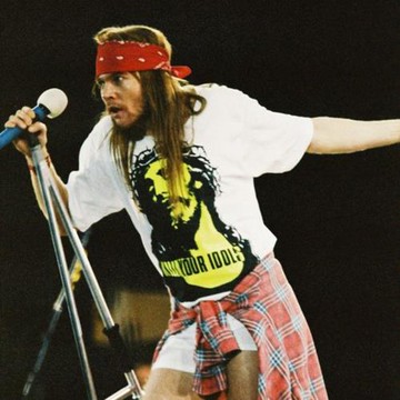 axl rose槍花樂隊主唱同款T恤kill your idol 短袖槍炮與玫瑰樂隊