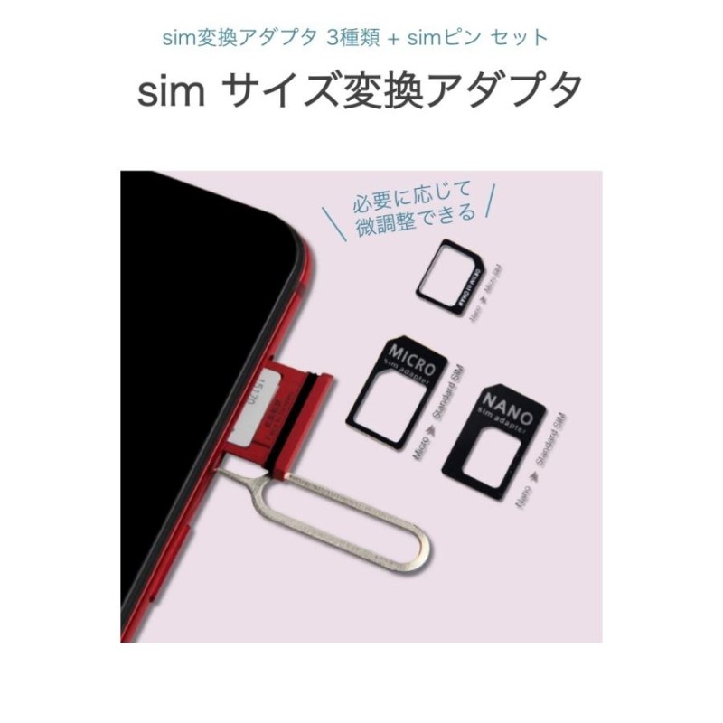 sim変換 コレクション テープ