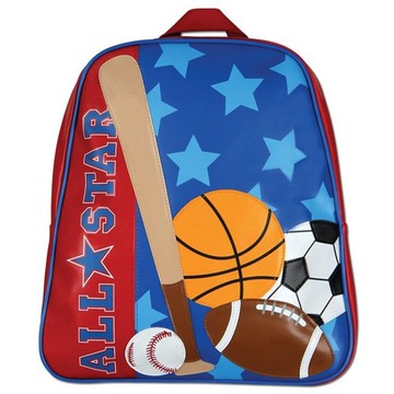 美國Stephen Joseph GOGO美式兒童造型防水背包-運動玩家