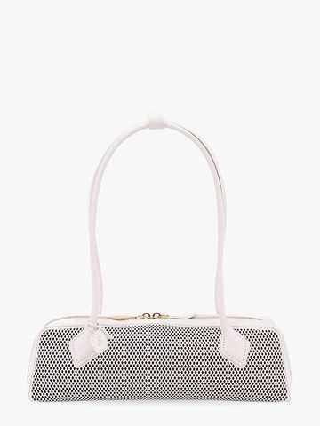 Le teckel medium leather shoulder bag with fishnet motif - ALAIA - gender_Woman