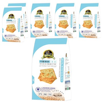 珍田生機 竹鹽蕎麥生機蘇打餅 蕎麥海菜  162g  6盒
