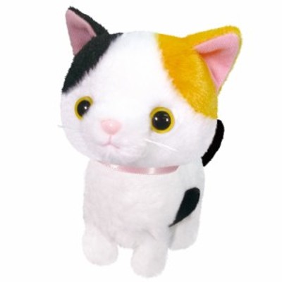 新品 レトロ 手のり プチ猫 ♪ 豆猫 ぬいぐるみ ネコ 人形 昭和 ねこ