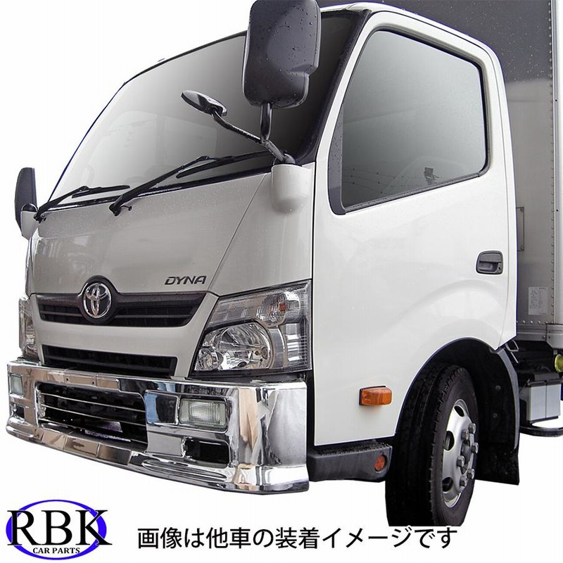 メッキ バンパー A NEW PM エルフ ワイド トラック 専用ステー付き ボルトオン メッキ カスタム パーツ いすゞ isuzu イスズ 商用  | LINEショッピング