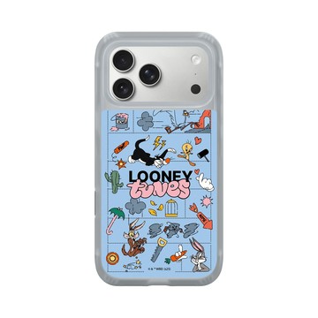 iPhone 17 Pro Max AirX 流變灰 - 樂一通 Looney Tunes - 歡樂追逐