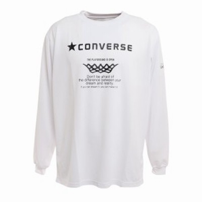 コンバース(CONVERSE)バスケットボールウェア ロンT プリント長袖Tシャツ CB222357L-1100(Men’s)