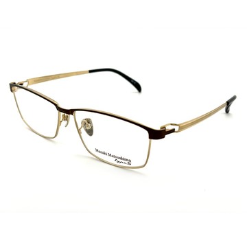 【Masaki Matsushima】MFT5067 C5#TypeS系列#無螺絲轉軸#日本製鈦金屬光學眼鏡#金橘眼鏡