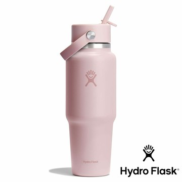 【Hydro Flask】提環吸管隨行杯32oz『櫻花粉』HWT32CFS 戶外 露營 登山 健行 休閒 時尚 保溫瓶