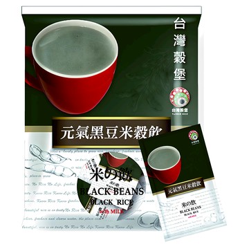 台灣榖堡 元氣黑豆米穀飲  30g  10個裝  1組
