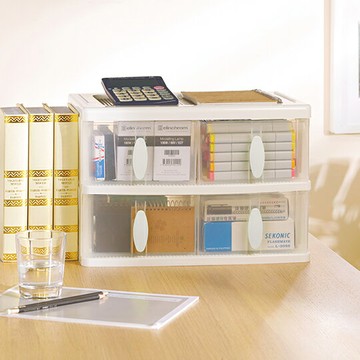 森活典雅~W4 W-4 清靜居家收納盒(4格)*1入組 KEYWAY聯府【139百貨】