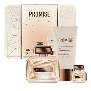 JLO 珍妮佛羅培茲 許諾之吻女性淡香精禮盒(淡香精100ml+身體乳75ml+小香10ml)