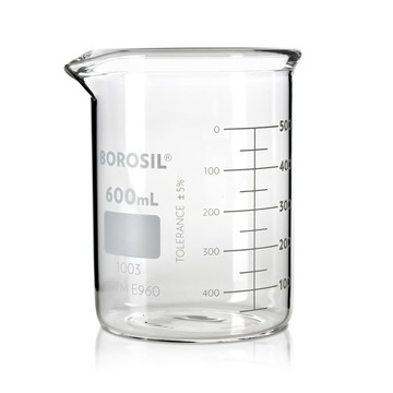 《BOROSIL》低型燒杯 厚壁 Beaker, Heavy-Duty, Low Form