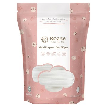 Roaze 柔仕 多功能乾濕兩用巾 舒適款  1個  100片