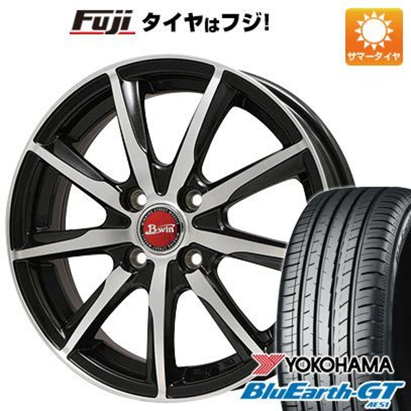 新品国産4穴100車】 夏タイヤ ホイール4本セット 185/60R15 ヨコハマ