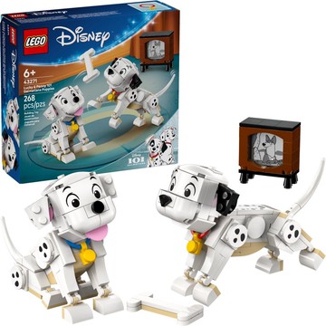 🟦電積系🟩淡水🟥(780)LEGO 43271 《101 忠狗》小狗小福和小豆丁🟨迪士尼系列