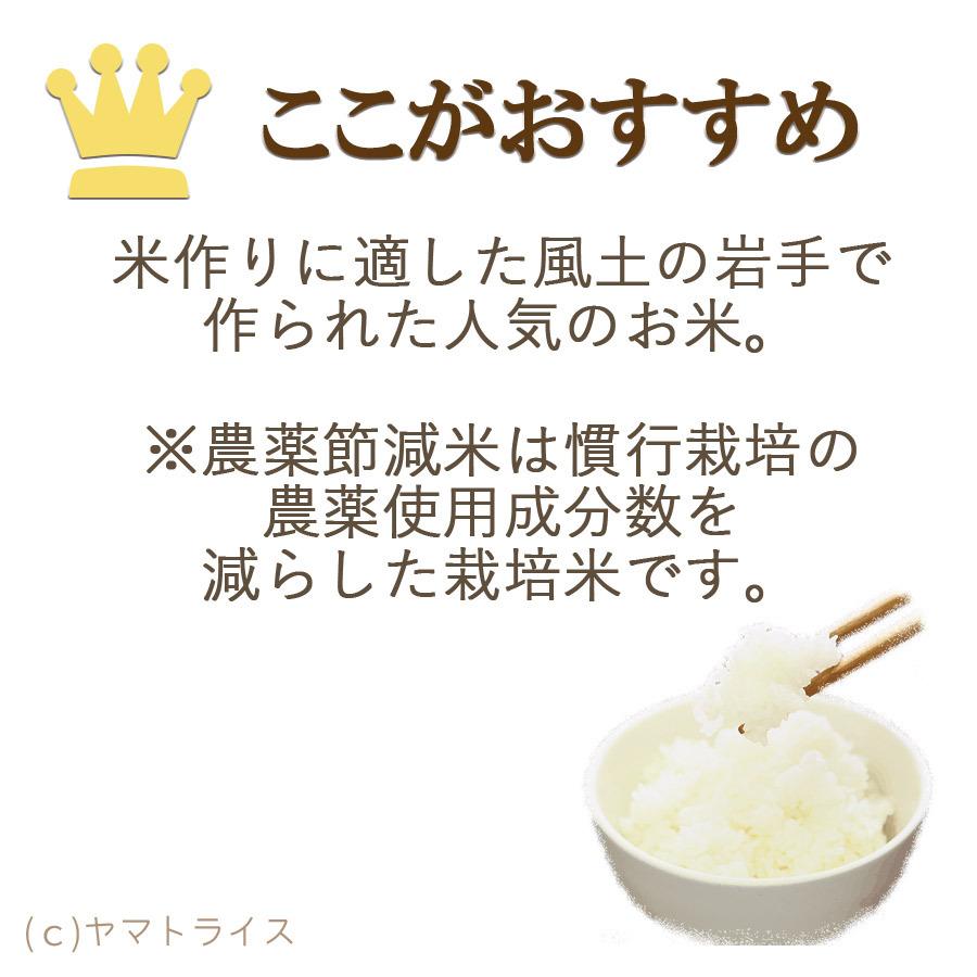 ヤマトライス 無洗米 岩手県産 ひとめぼれ 農薬節減米 5kg 令和4年産