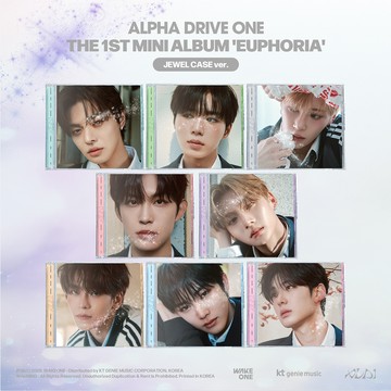 ALPHA DRIVE ONE THE 1ST MINI ALBUM [EUPHORIA] (JEWEL CASE ver.) (RANDOM)