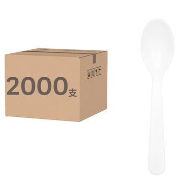 單支包小茶匙 K013A 白色  2000支  1組