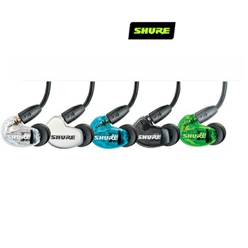 美國 SHURE 舒爾 AONIC 215 SE215可換耳機線 通話監聽隔音耳機 (附原廠耳機收納包) 兩年保固