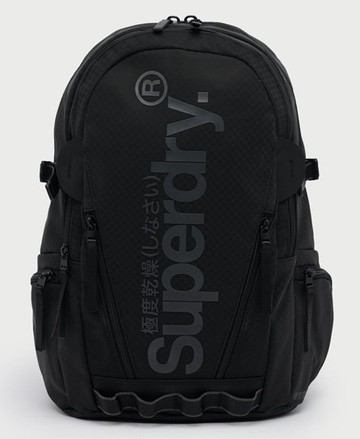 Superdry Men's Men's Combray Tarp Backpack Black - Size: 1SIZE