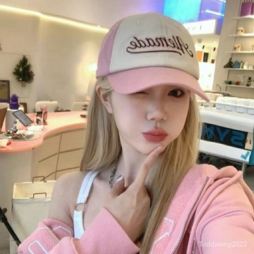 帽子假髮 女長髮一件式式春夏新款百搭棒球帽仿真髮頭套 帽子假髮 可拆卸  長髮假髮帽