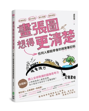 畫張圖想得更清楚！任何人都能學會的視覺筆記術[二手書_全新]