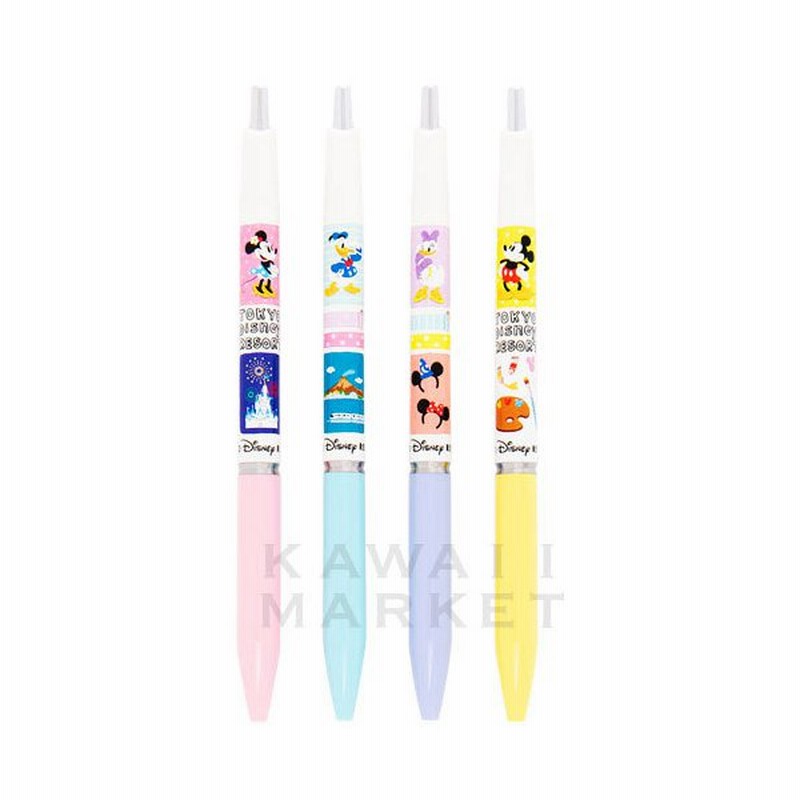 ボールペン 4本セット 文房具 筆記用具 ミッキーミニー キャラクター グッズ ディズニーリゾート限定 プレゼント Tdl Tds 通販 Lineポイント最大0 5 Get Lineショッピング