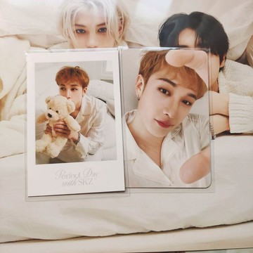 ⭐韓國代購正版⭐straykids檯曆卡2024 正品 低價 絕美ins風睡衣風小卡