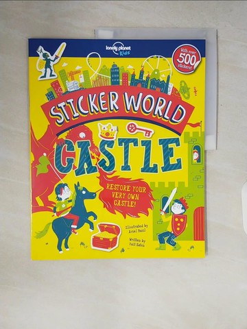 【書寶二手書T8／少年童書_ZQU】Sticker World - Castle 1_Lonely Planet