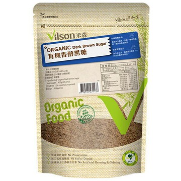 米森-有機香醇黑糖 (450g)效期2026.07.21