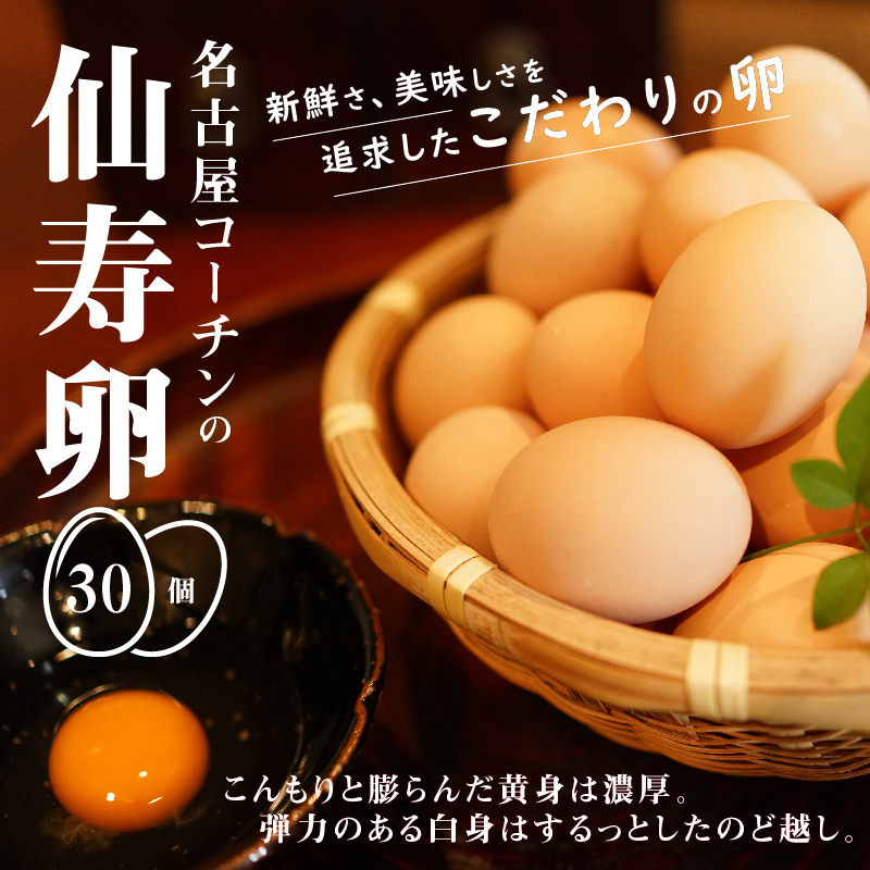 名古屋コーチン卵（30個入り)[006K01]