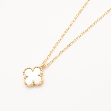 Van Cleef & Arpels 梵克雅寶 Sweet Alhambra 項鍊 18K黃金 珍珠母貝 VCARF69100 【二手名牌BRAND OFF】