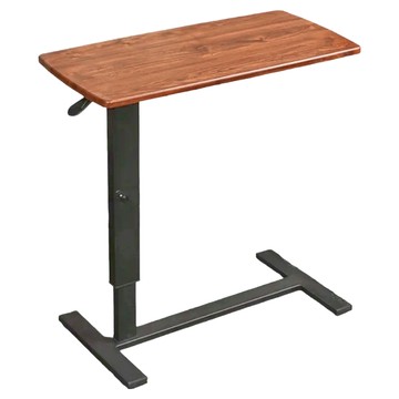 BALF 琦晟傢俱 氣壓升降 可折疊桌 金屬/塑膠/木板材質  木色 + 黑色