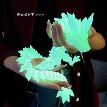 【蝦皮推薦】熱賣爆款批發擺攤3D打印中國龍國潮潮玩汽車擺件批發立體潮龍